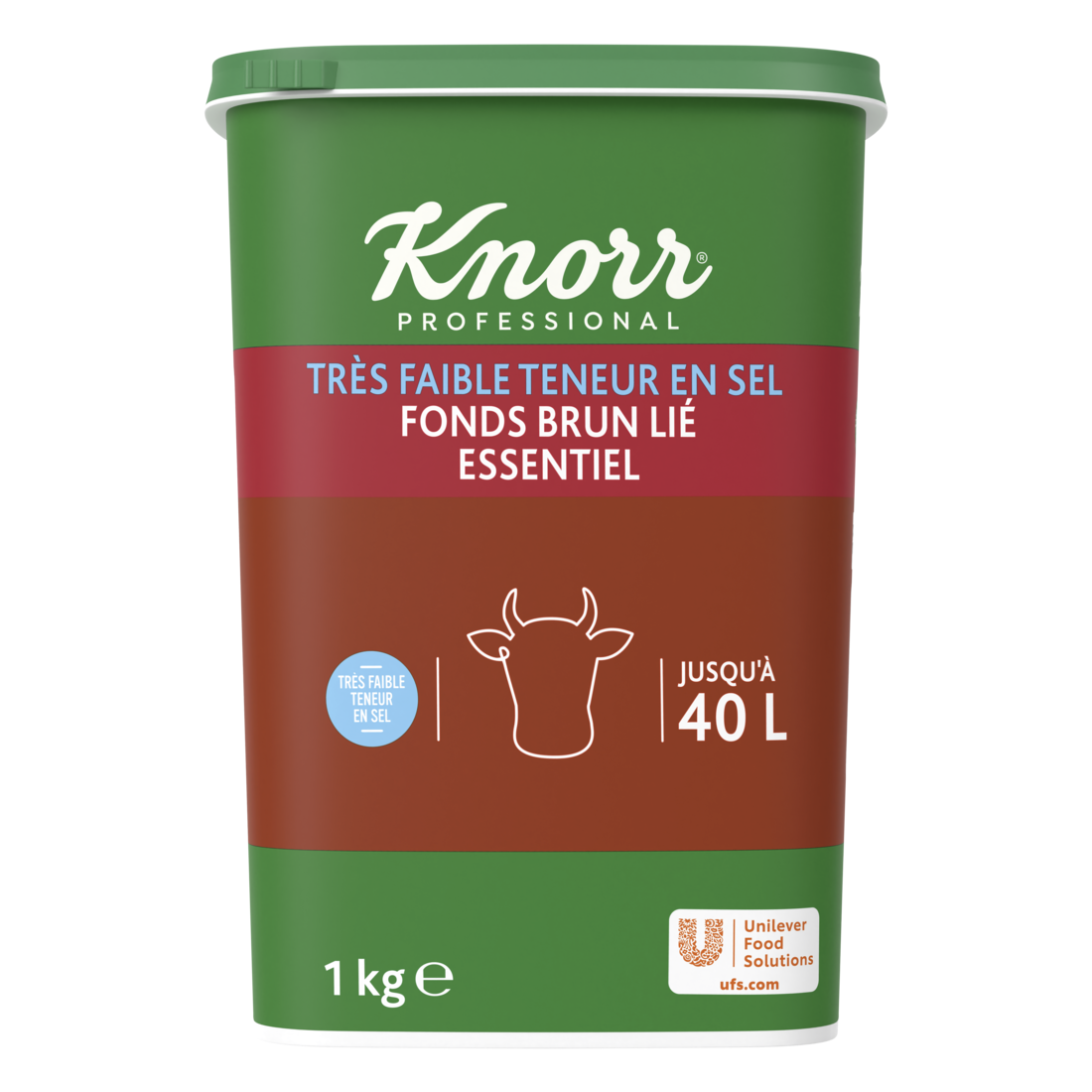 Knorr 1-2-3 Fonds Brun Lié FTS 1 kg - 