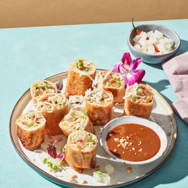 Lumpia de légumes frais