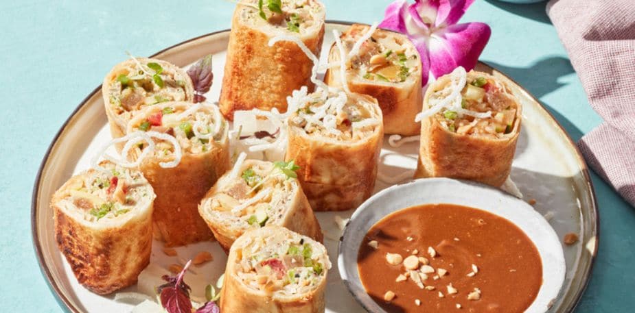 Lumpia de légumes frais – - Recette
