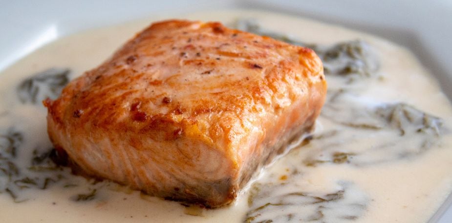 Pavé de saumon à l'oseille – - Recette