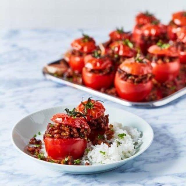 Tomates farcies végétariennes