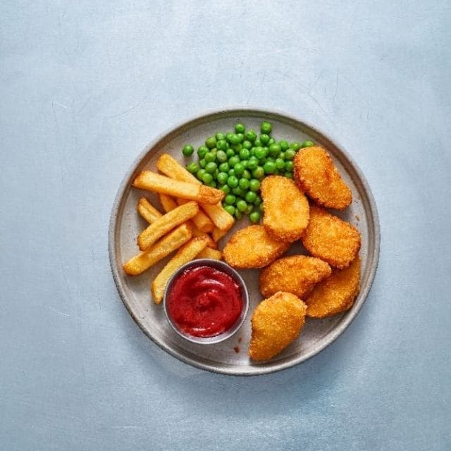 Mini-Panés végétaliens et petits légumes