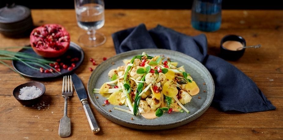 Salade de Chou-Fleur et Asperges Rôties – - Recette