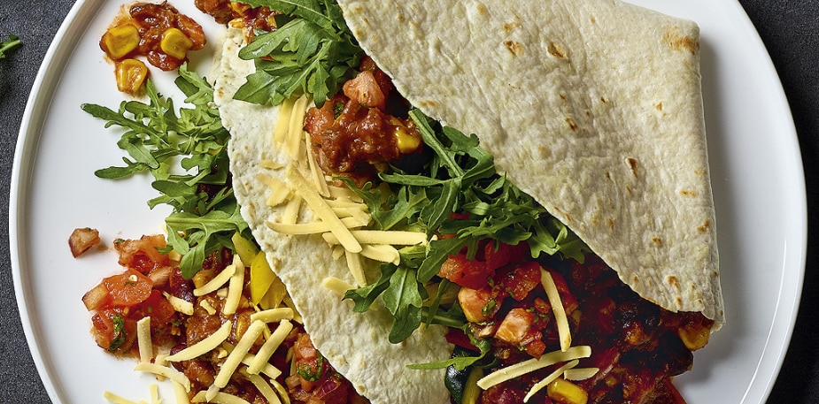 Wrap Chili Con Salsa – - Recette