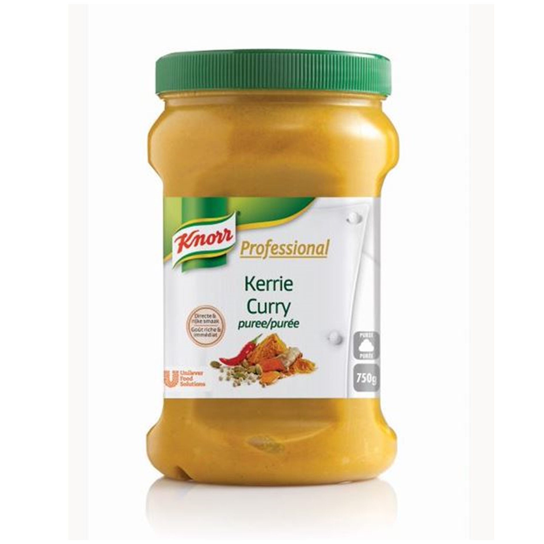 Knorr Professional Purée de curry pot 750g - Des recettes développées en partenariat avec le chef étoilé Bruno Oger, pour vous donner la garantie du meilleur goût.