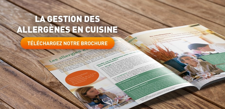 Devenez incollable sur la gestion des allergènes en cuisine : Téléchargez notre brochure !