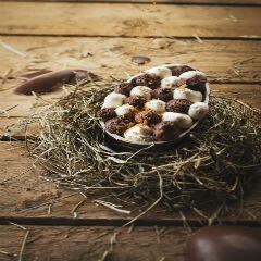 Dessert : Chocolat de Pâques en mousse