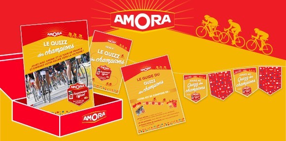 Animer votre établissement sur le thème du Tour de France avec Amora ! 