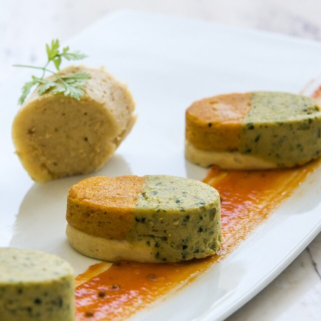 La recette poulet Cacahuète et tagliatelles de légumes en Manger-Mains