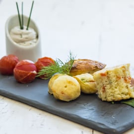 La recette finger au saucisson lyonnais et sa cervelle de canut