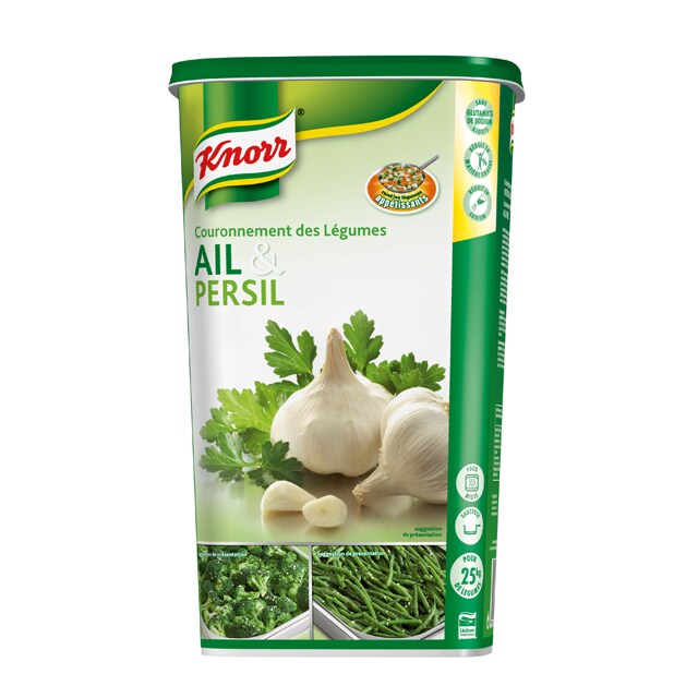 Couronnements des légumes Knorr