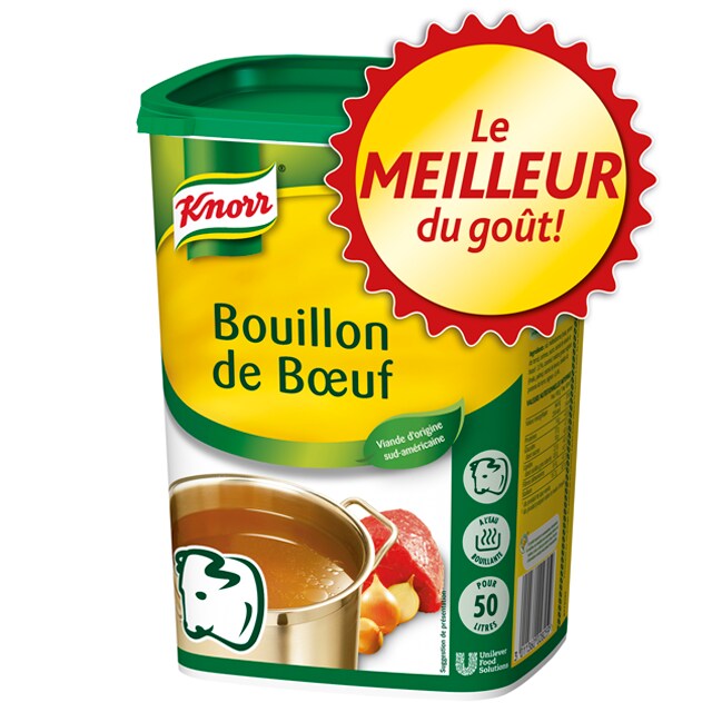 Bouillons déshydratés Knorr