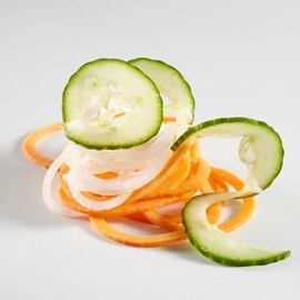 Astuce : Coupez vos légumes en spirales ! 