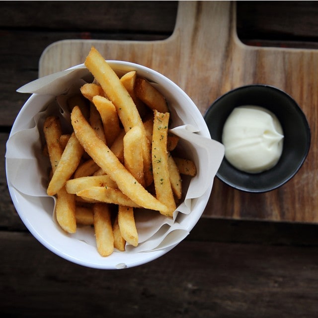 Frites-mayo: un classique indétrônable