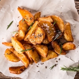 Le rustique avec la Potatoes