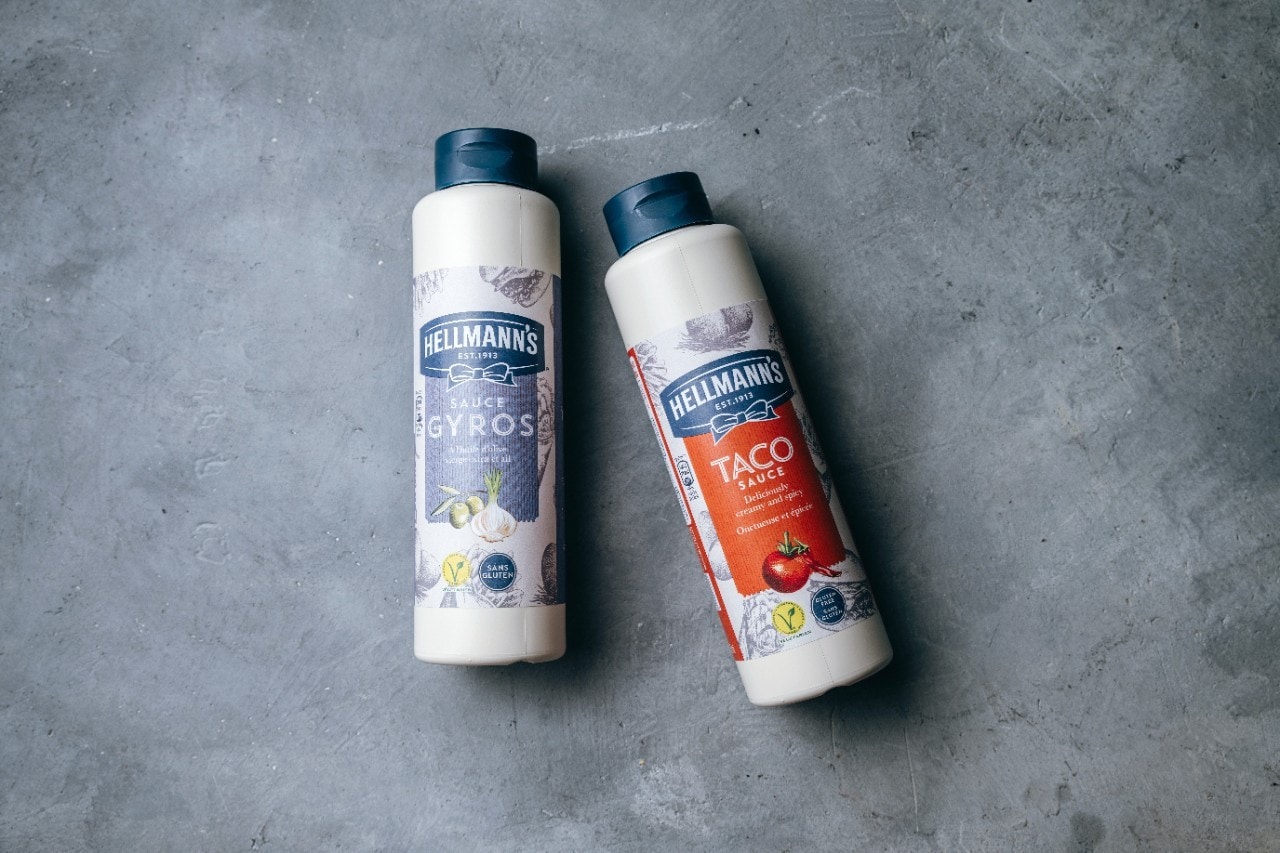 Les sauces de variété Taco et Gyros Hellmann's® débarquent ! 