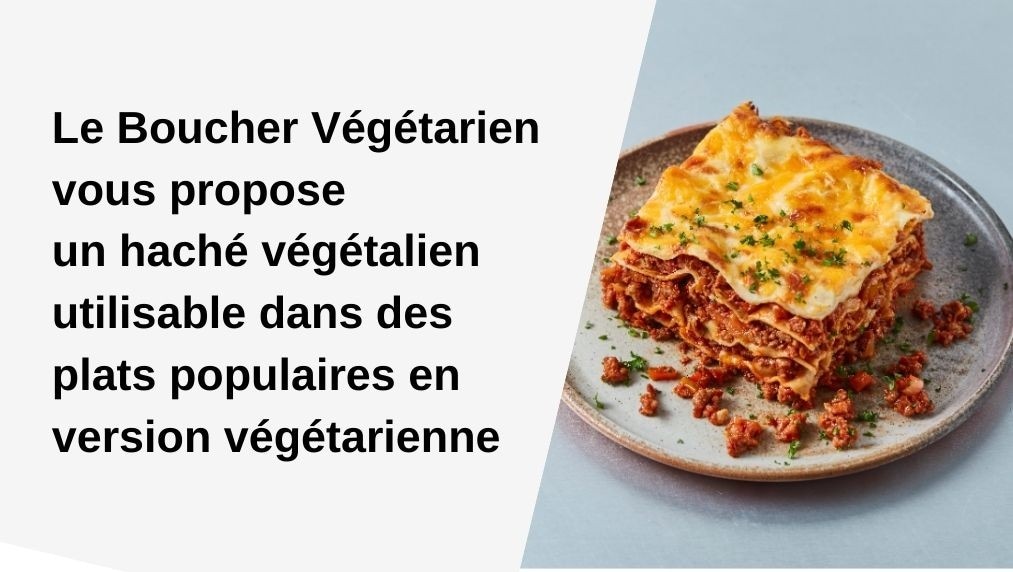 Le Haché Végétalien Le Boucher Végétarien