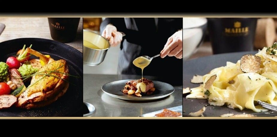 Cuisinez chaque saveur en téléchargeant la brochure recettes à la Moutarde Maille® 